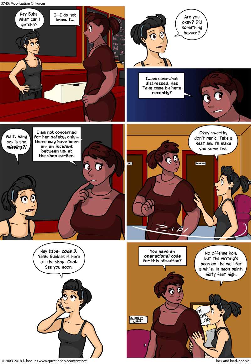 Questionable Content 11.5.2018