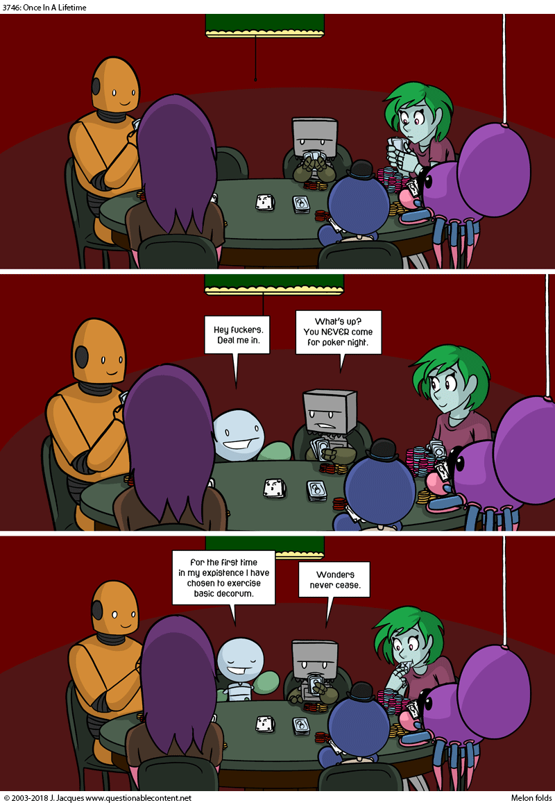 Questionable Content 21.5.2018