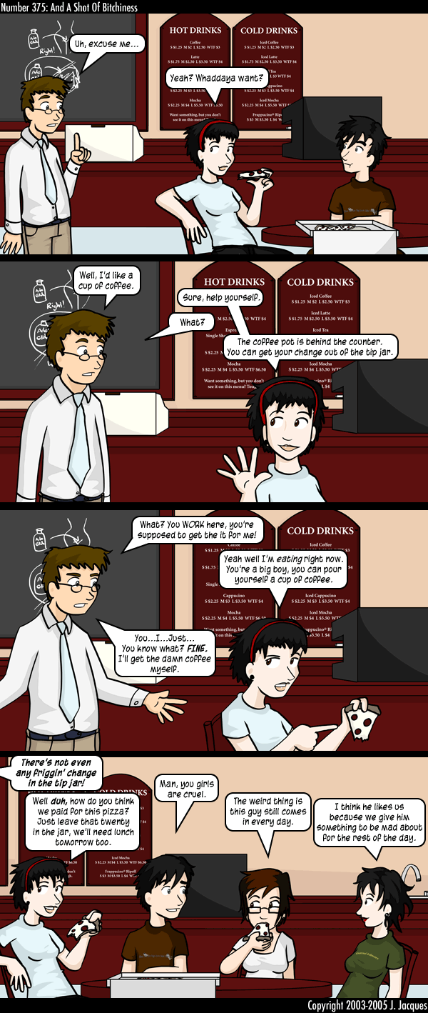 Questionable Content 6.6.2005