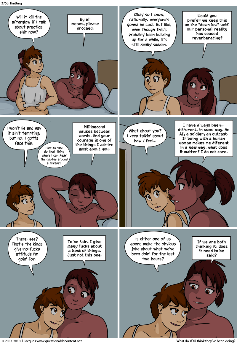 Questionable Content 30.5.2018