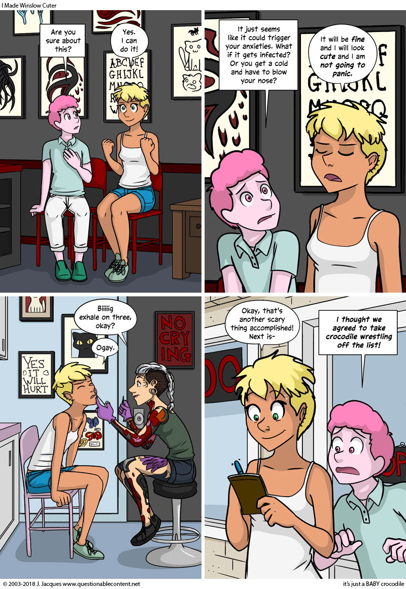 Questionable Content 1.6.2018