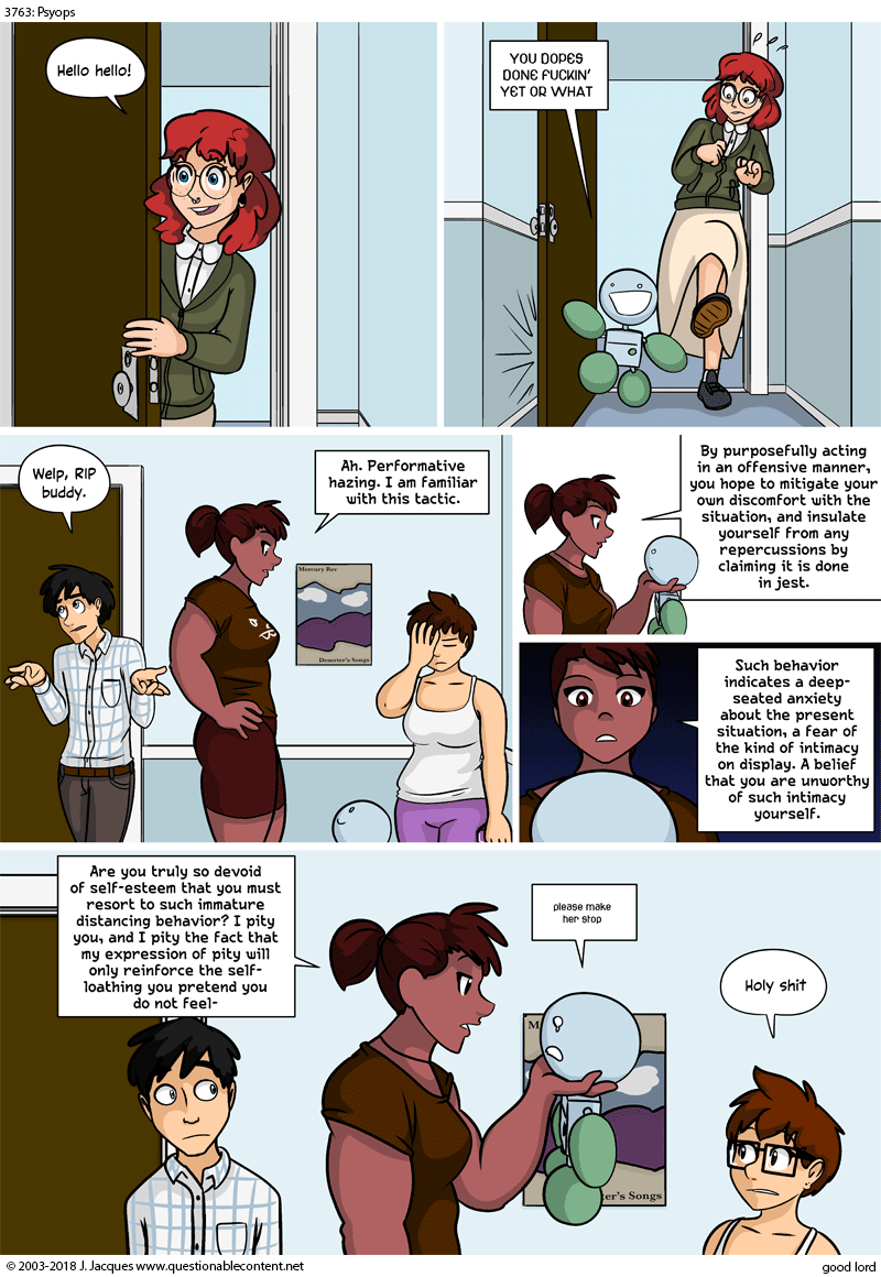 Questionable Content 13.6.2018