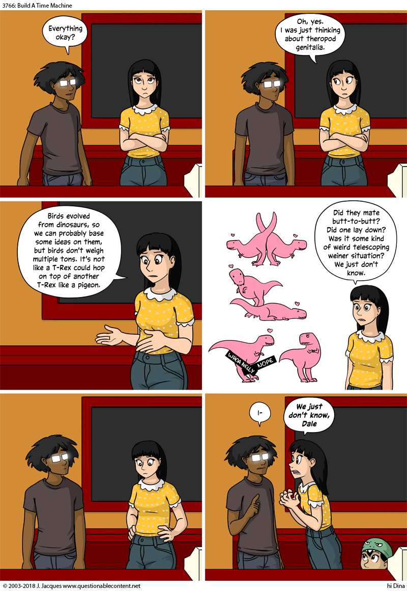 Questionable Content 18.6.2018