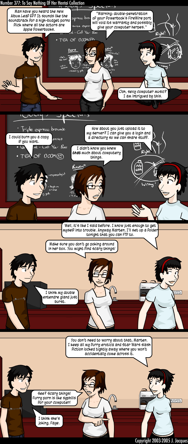 Questionable Content 8.6.2005