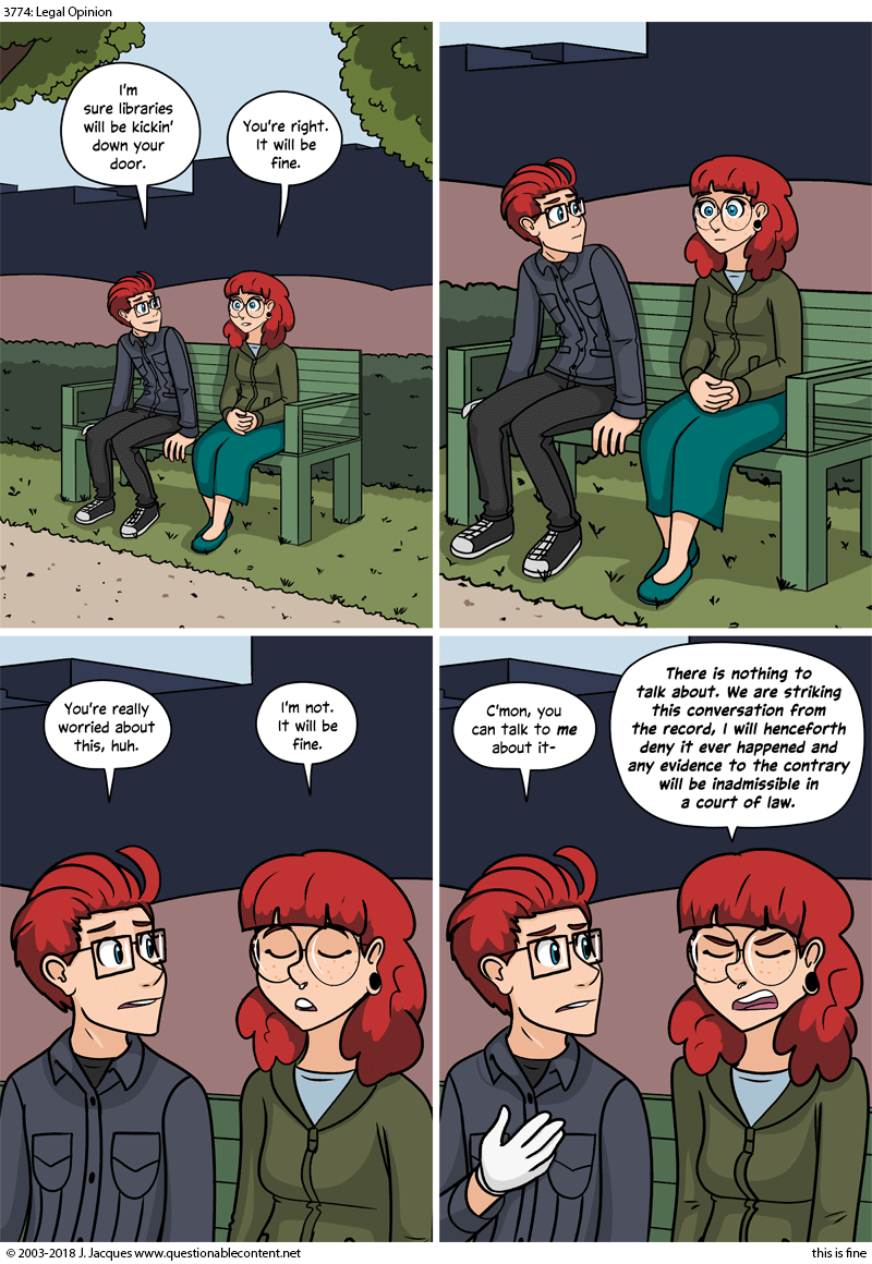 Questionable Content 28.6.2018