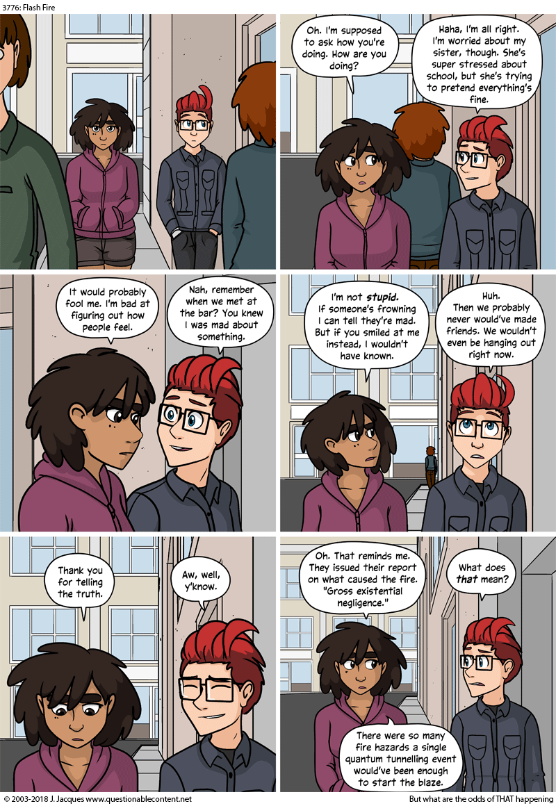 Questionable Content 2.7.2018