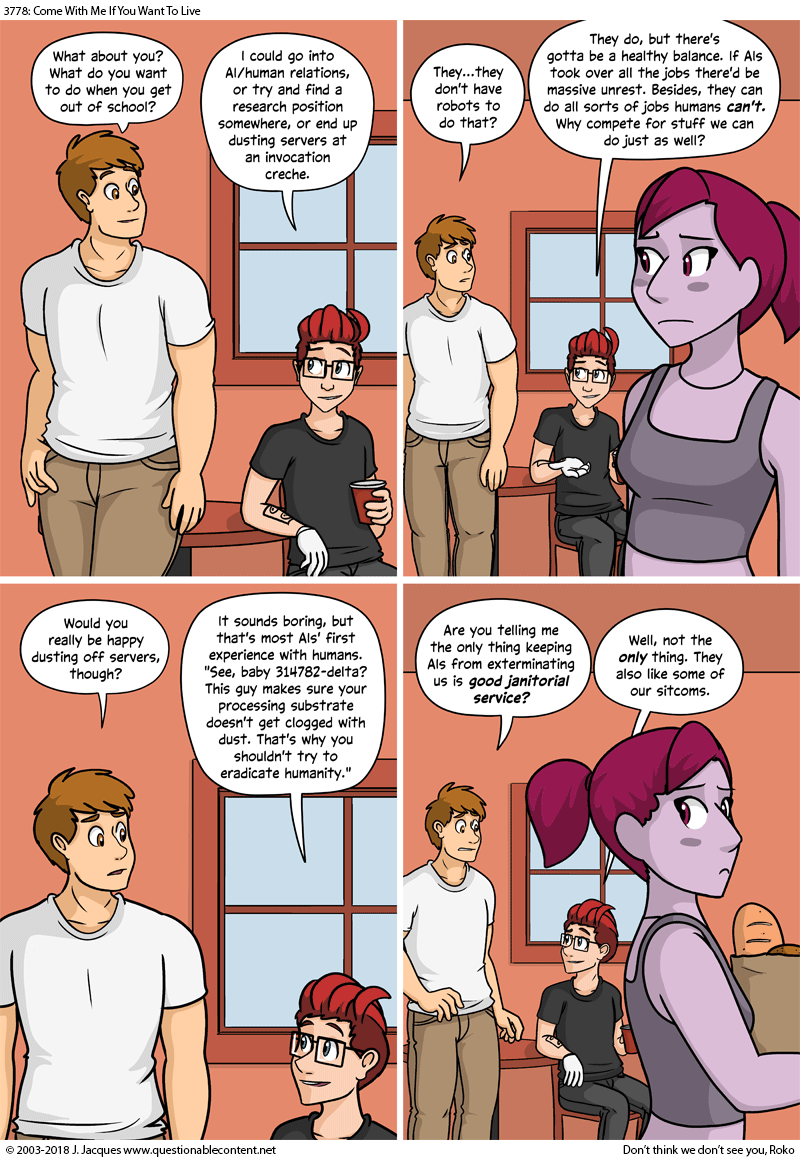 Questionable Content 4.7.2018