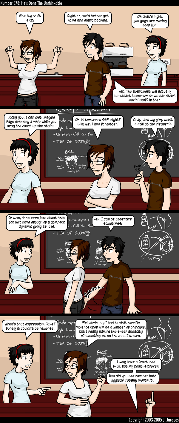 Questionable Content 9.6.2005