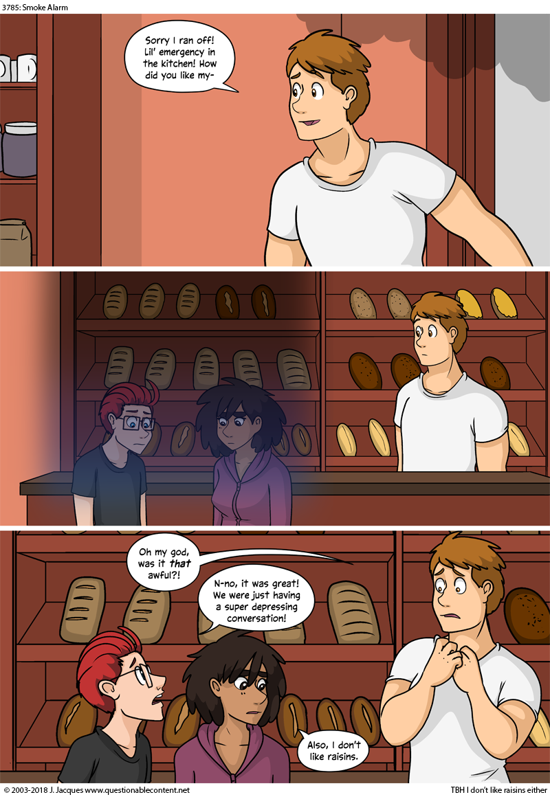 Questionable Content 13.7.2018