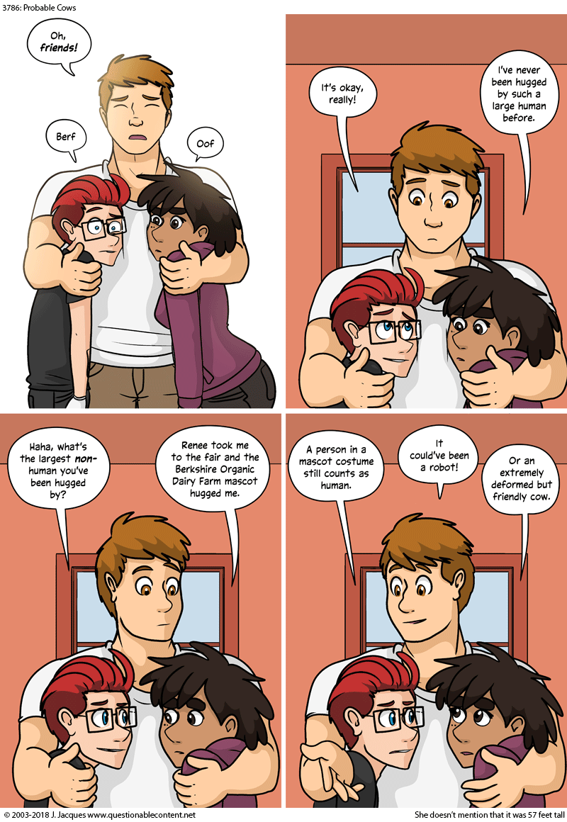 Questionable Content 16.7.2018