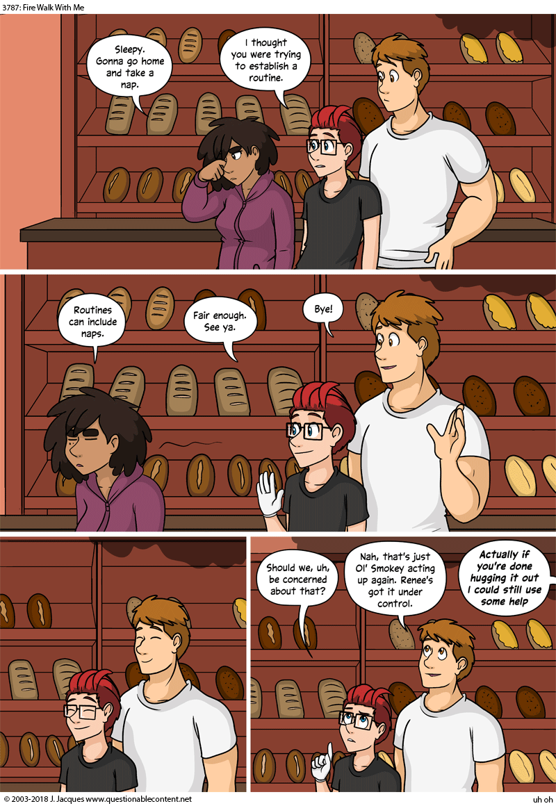 Questionable Content 17.7.2018