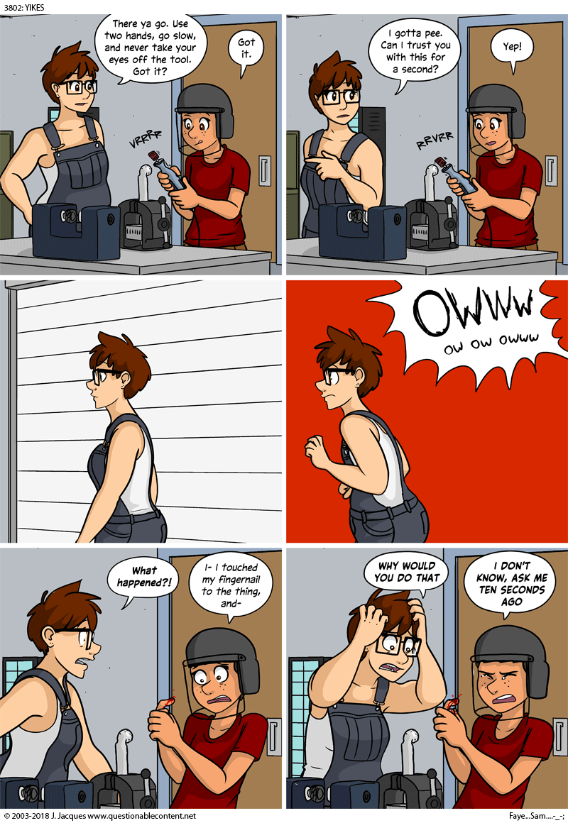 Questionable Content 7.8.2018