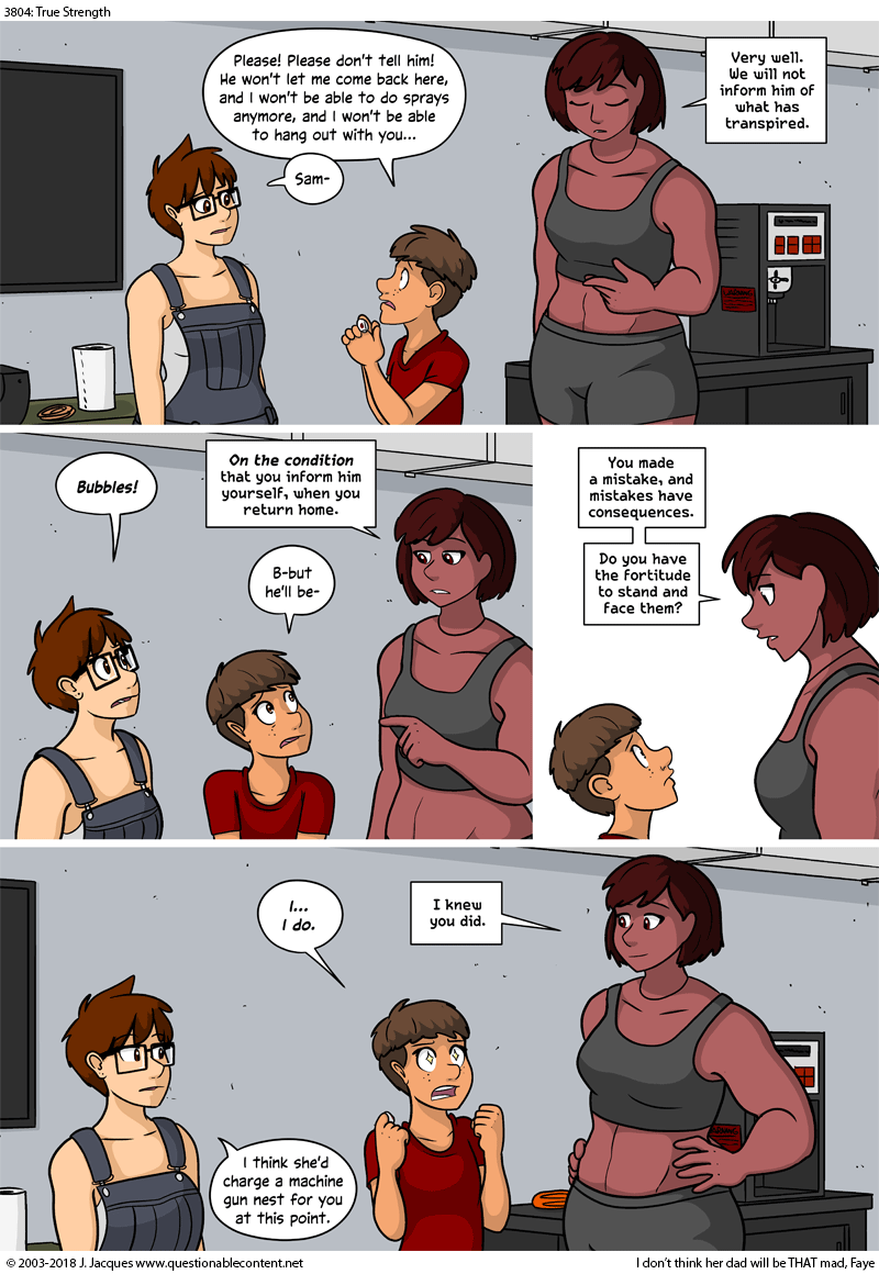 Questionable Content 9.8.2018