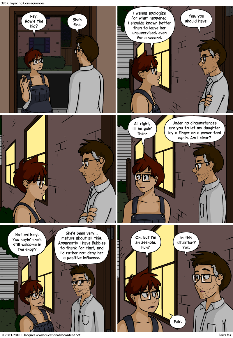 Questionable Content 14.8.2018