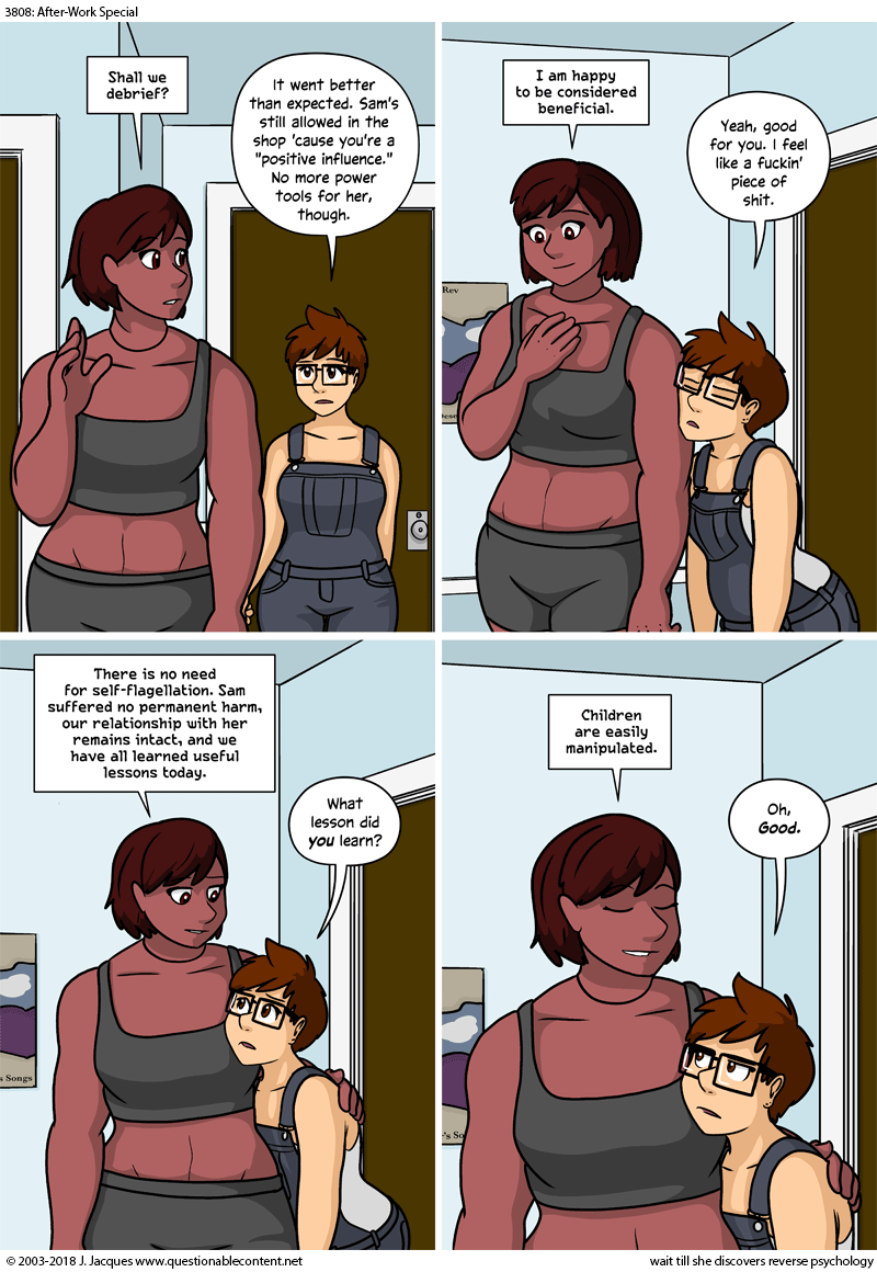 Questionable Content 15.8.2018