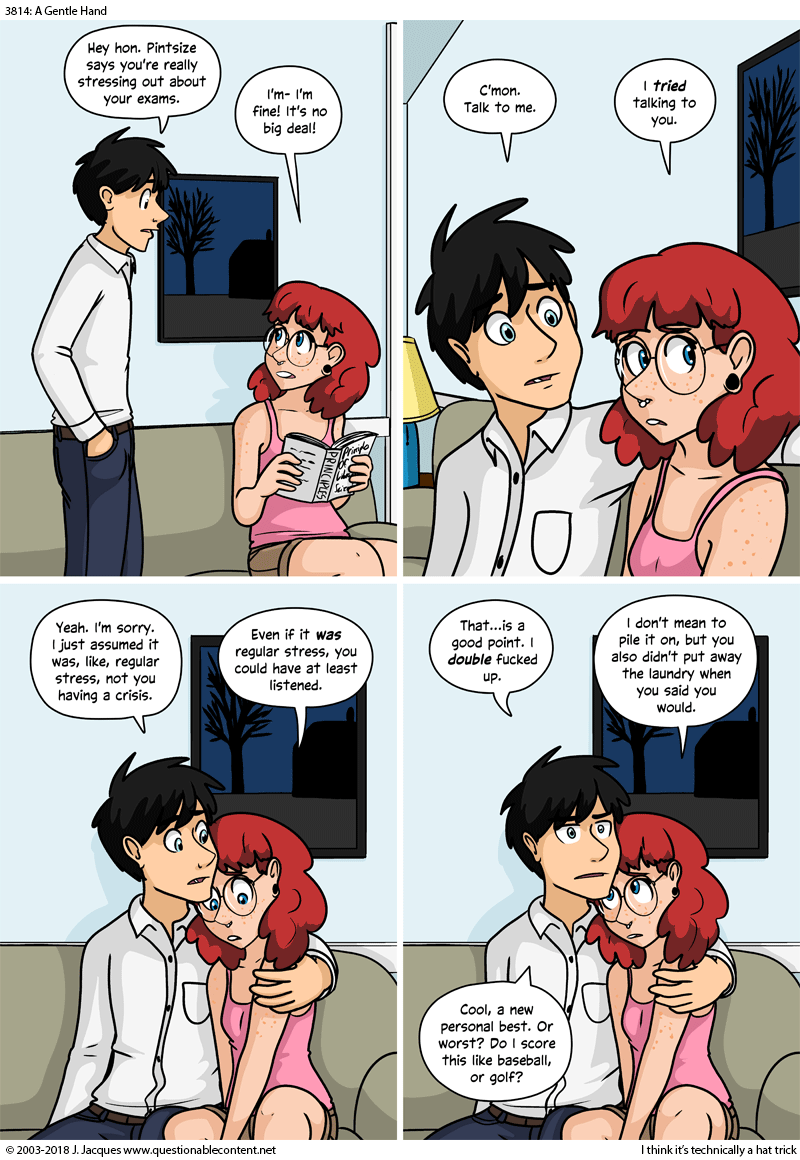 Questionable Content 23.8.2018