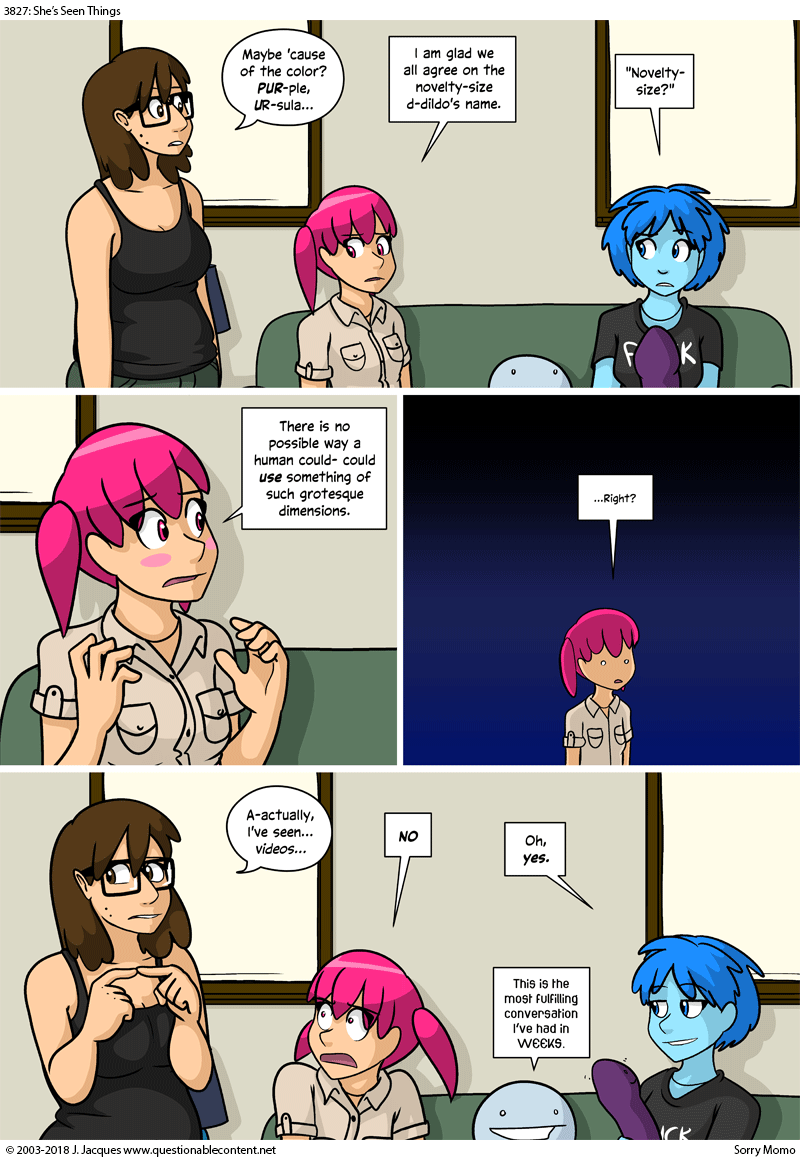 Questionable Content 11.9.2018