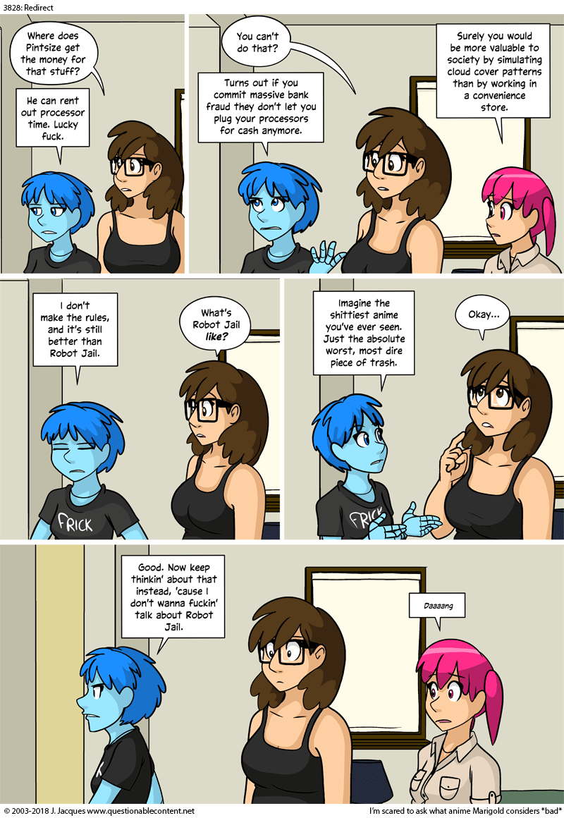 Questionable Content 12.9.2018