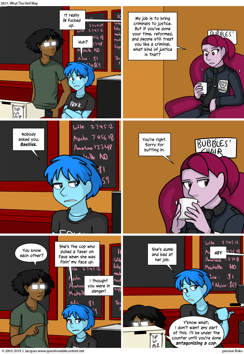 Questionable Content 17.9.2018