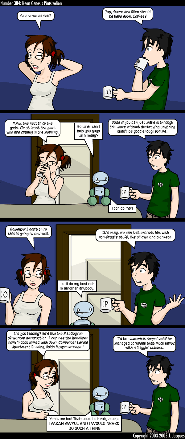 Questionable Content 17.6.2005