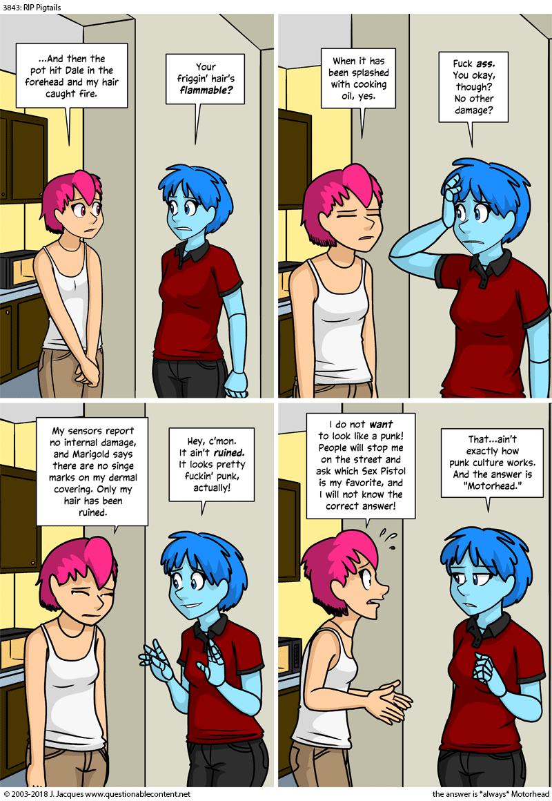 Questionable Content 3.10.2018