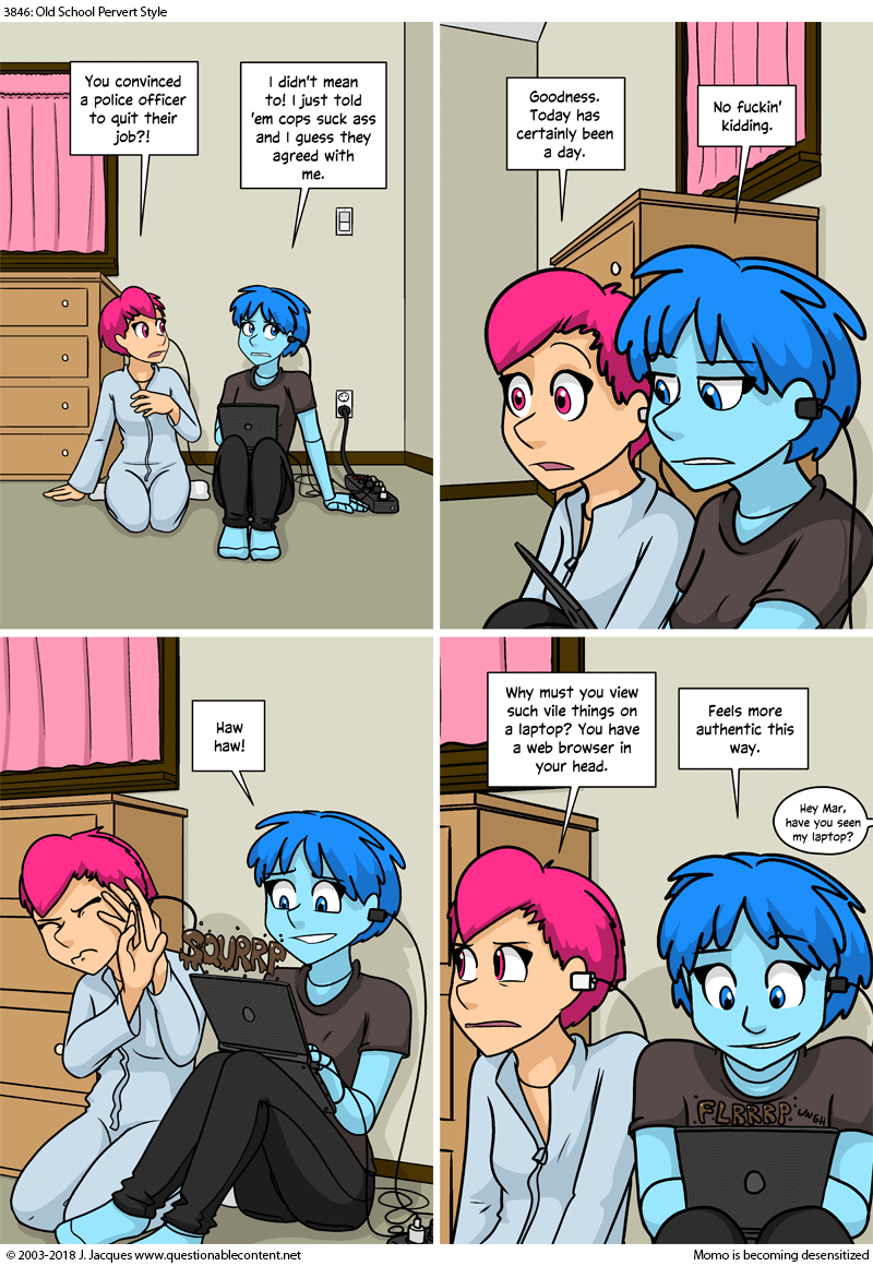 Questionable Content 8.10.2018