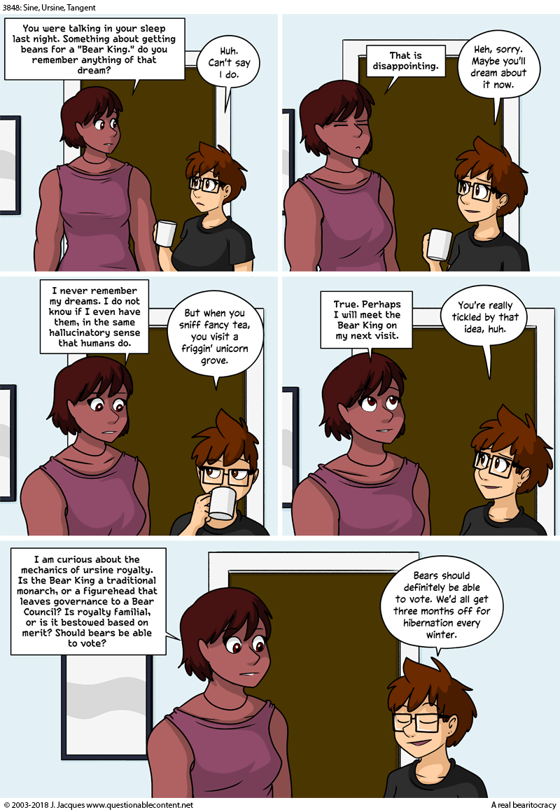 Questionable Content 10.10.2018