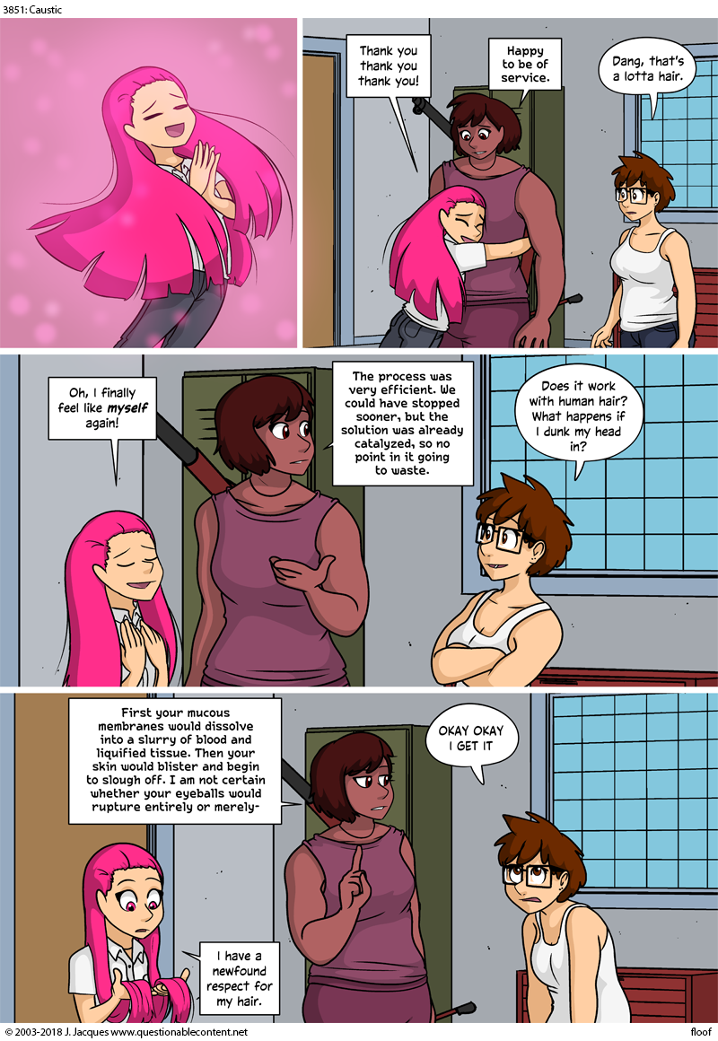 Questionable Content 15.10.2018