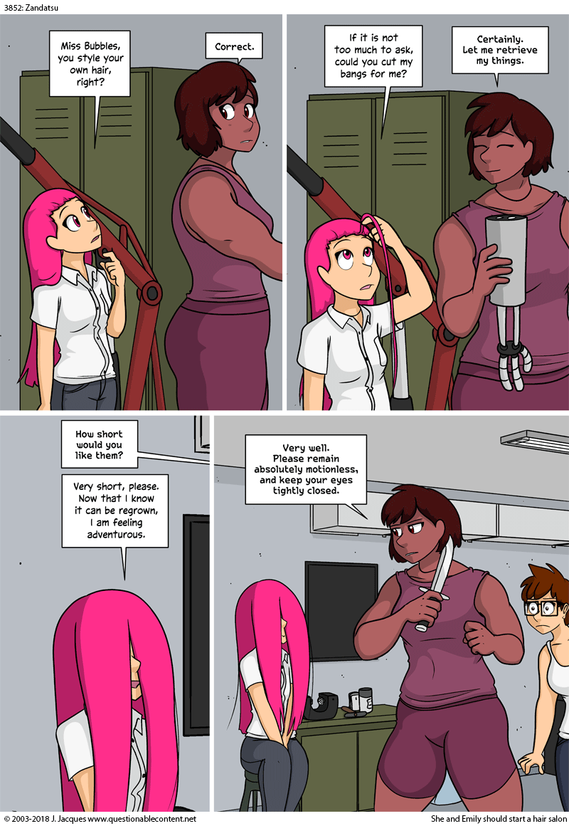 Questionable Content 16.10.2018