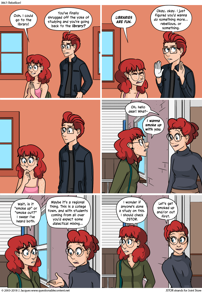 Questionable Content 6.11.2018