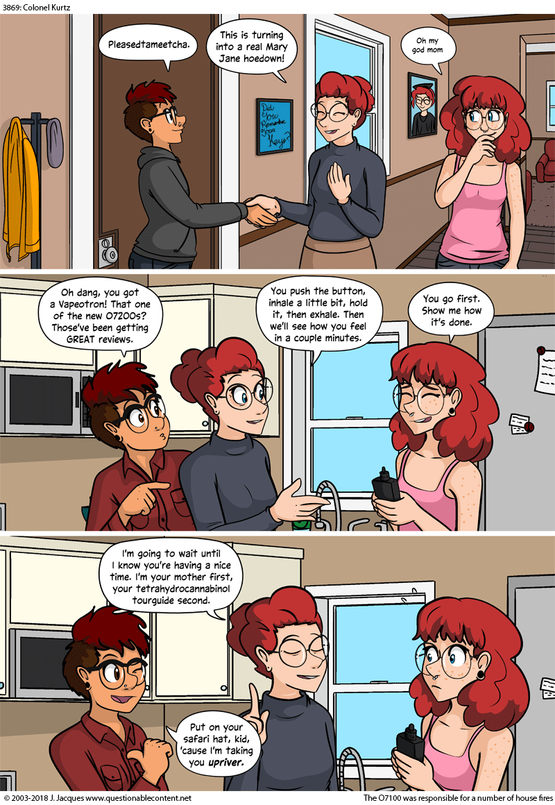 Questionable Content 8.11.2018