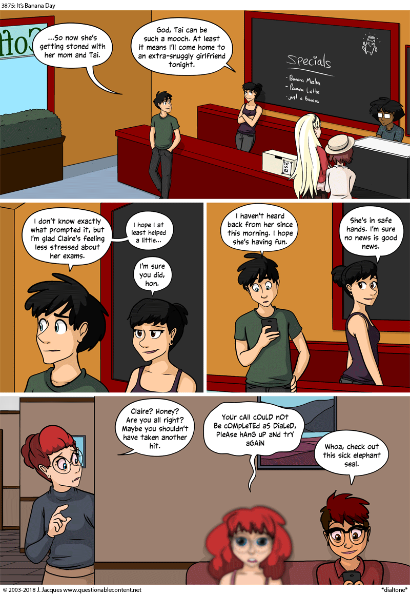 Questionable Content 16.11.2018