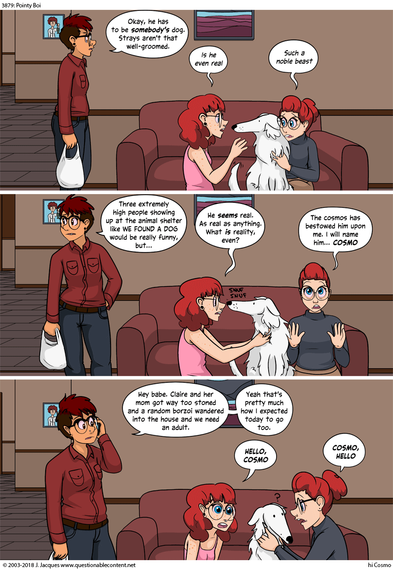 Questionable Content 22.11.2018