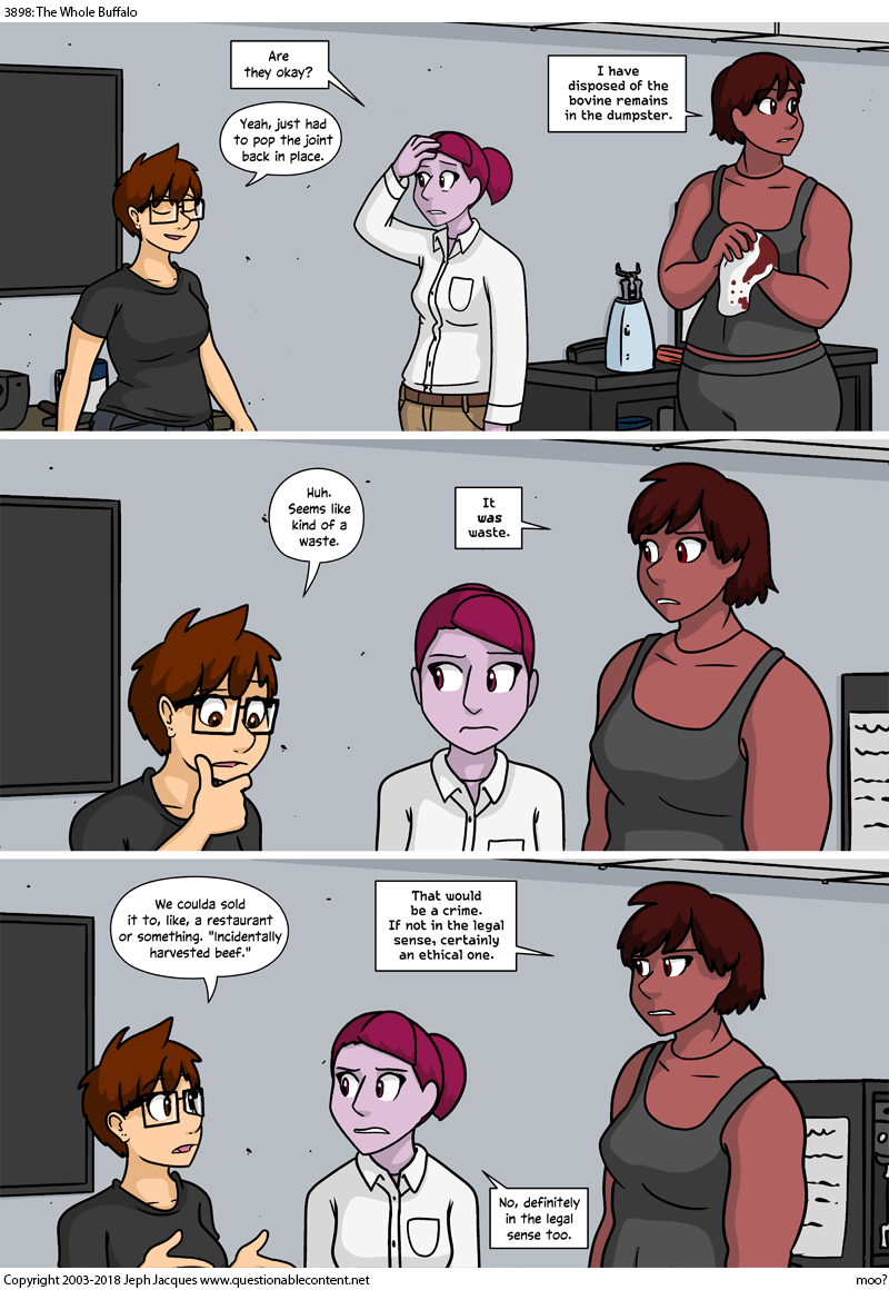 Questionable Content 19.12.2018