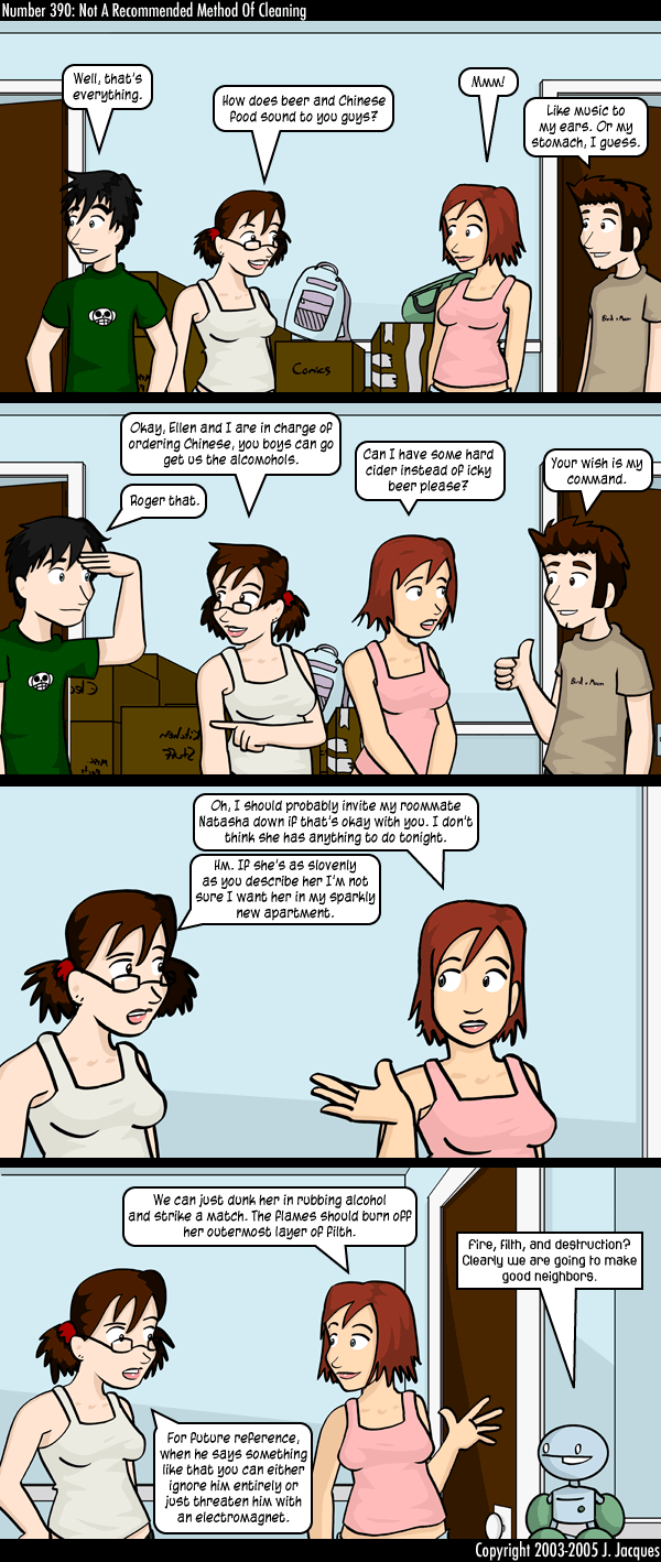 Questionable Content 27.6.2005