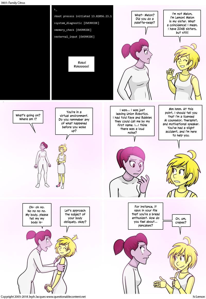 Questionable Content 24.12.2018