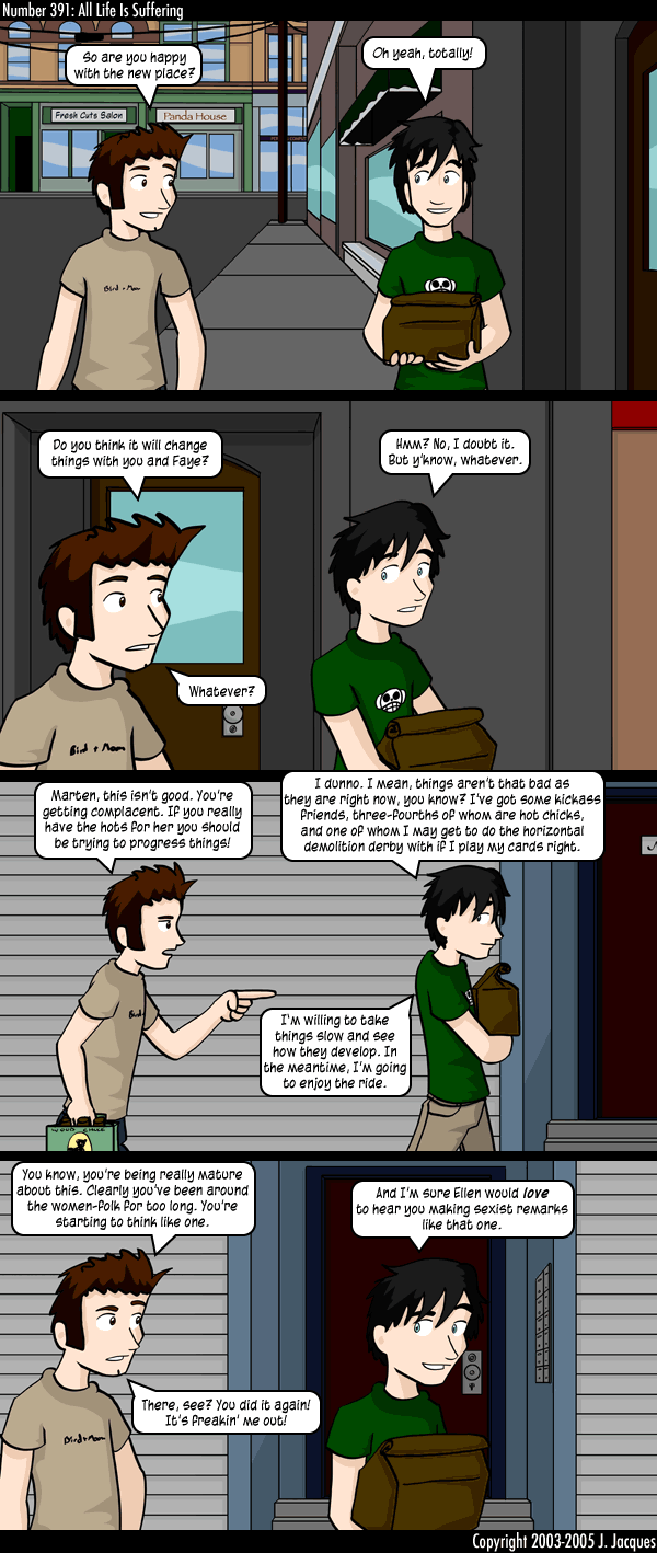 Questionable Content 28.6.2005