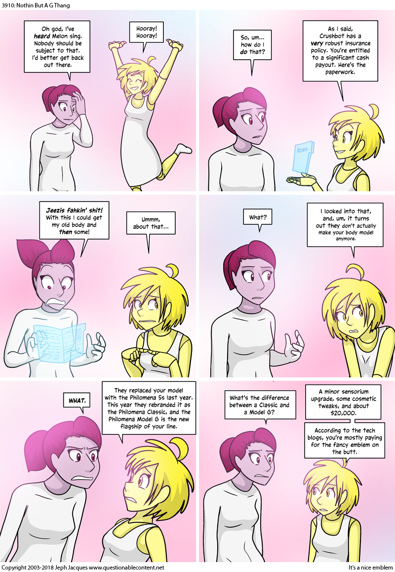 Questionable Content 4.1.2019