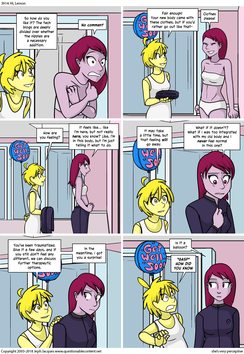 Questionable Content 10.1.2019