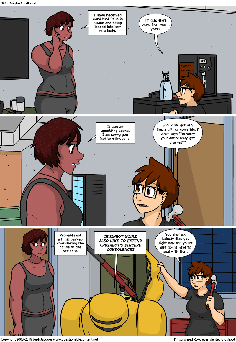 Questionable Content 11.1.2019