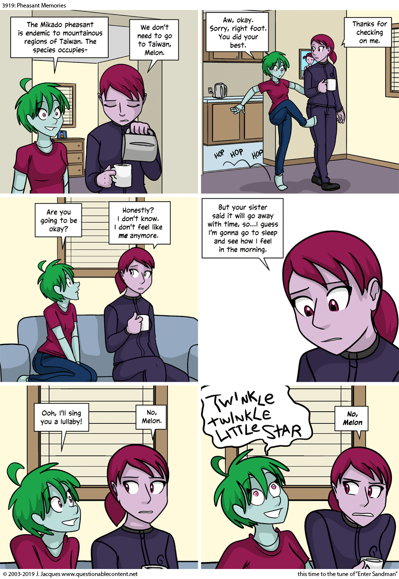 Questionable Content 17.1.2019