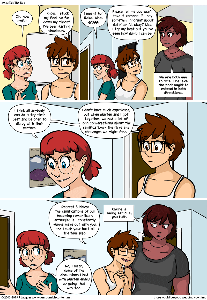 Questionable Content 28.1.2019