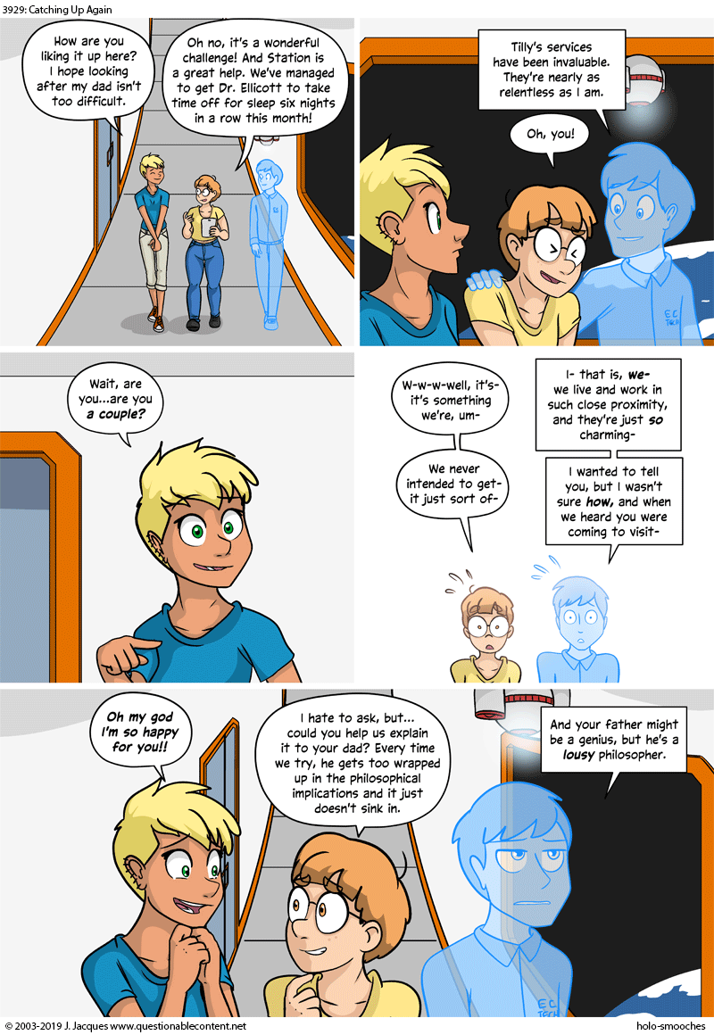 Questionable Content 31.1.2019