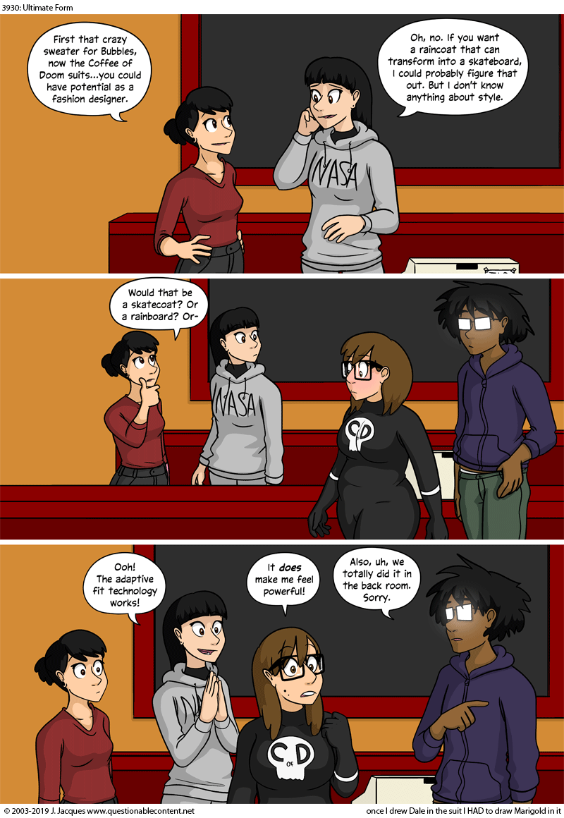 Questionable Content 1.2.2019