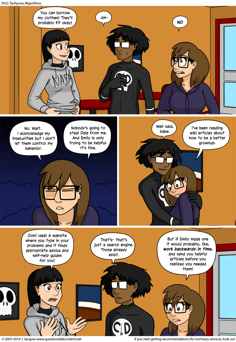 Questionable Content 5.2.2019