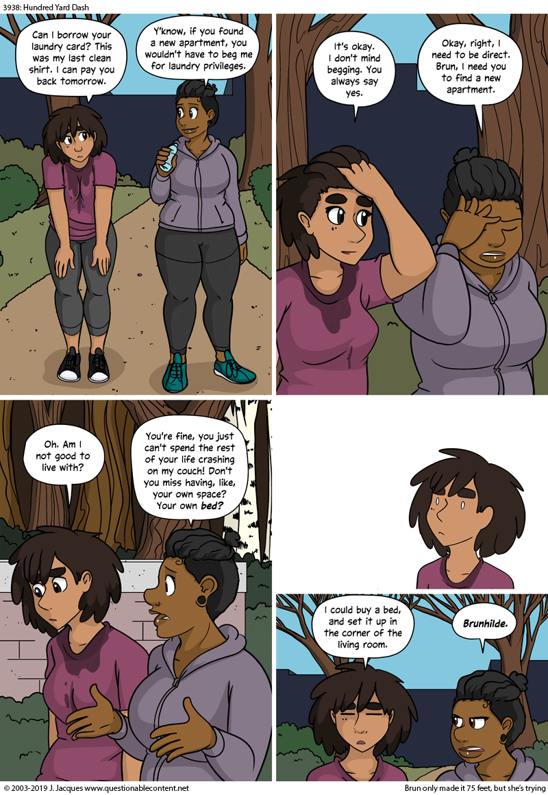 Questionable Content 13.2.2019