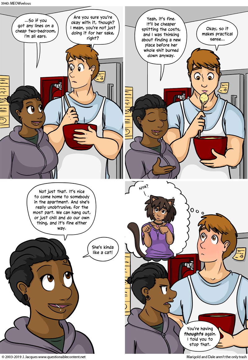 Questionable Content 15.2.2019