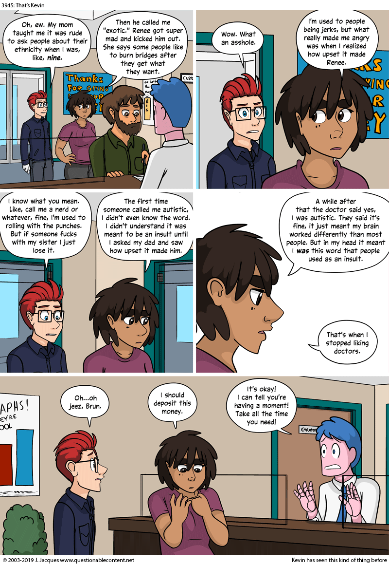 Questionable Content 22.2.2019