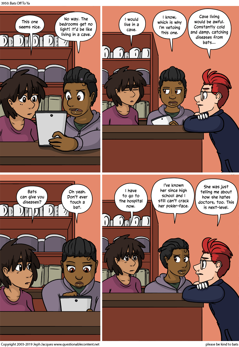 Questionable Content 1.3.2019