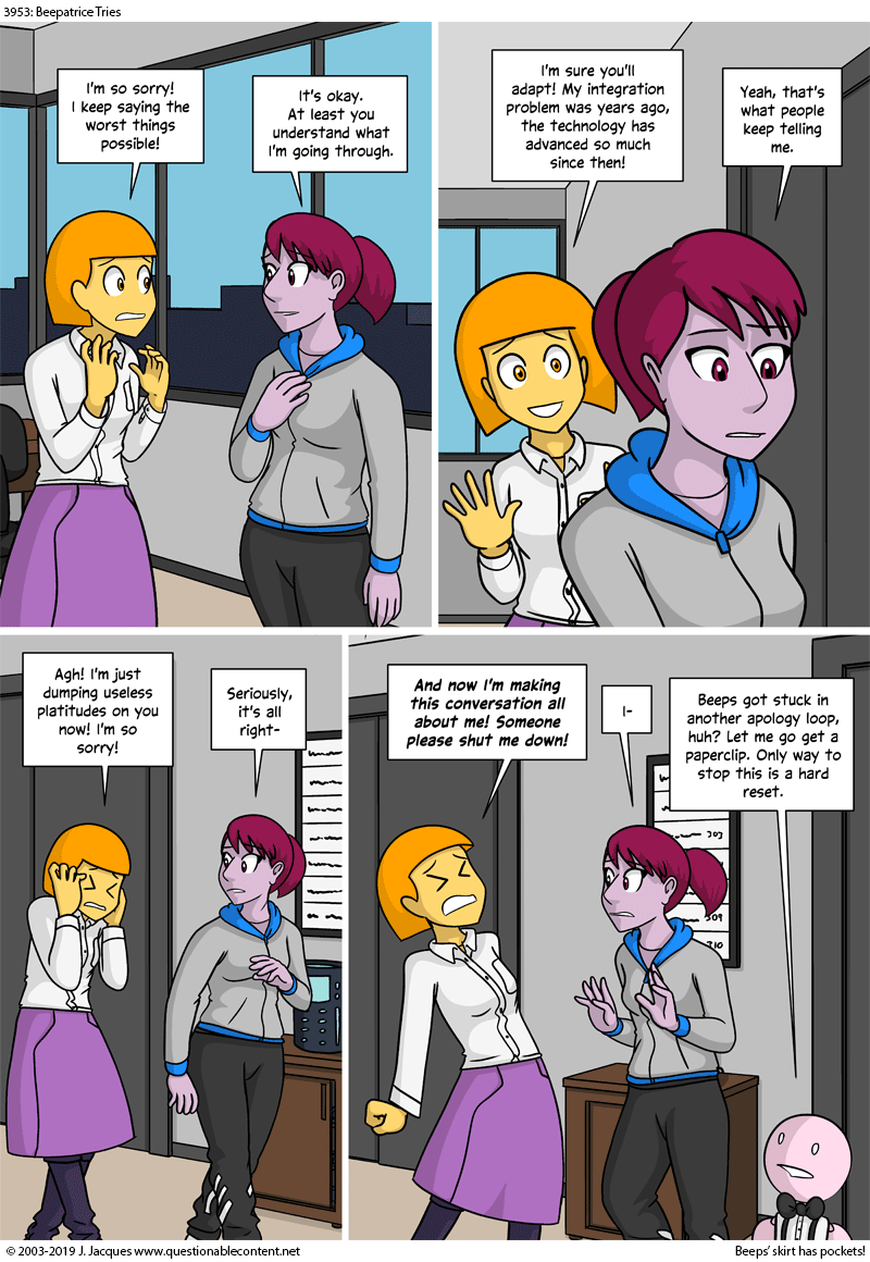 Questionable Content 6.3.2019